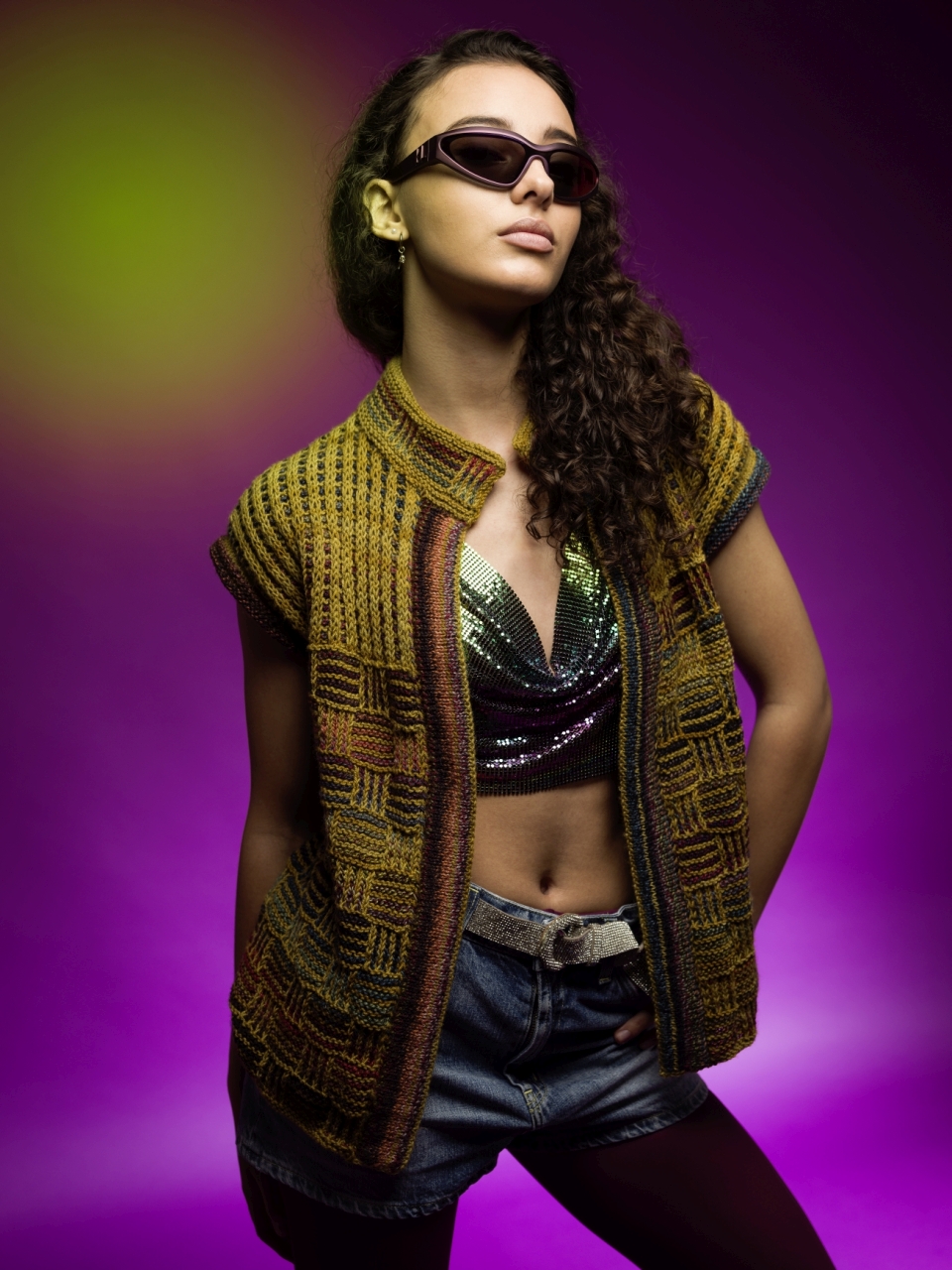 Weste "Regenbogenflecken" by SCHOPPEL DESIGN