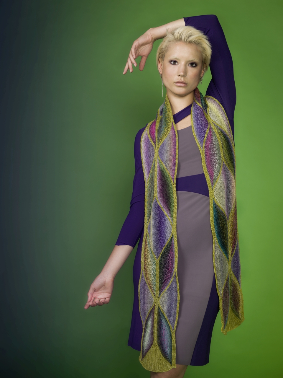 Schal "Drachenauge" by SCHOPPEL DESIGN